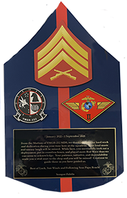 NCO Quick Plaque